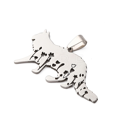 201 Stainless Steel Pendants STAS-V013-13P-1