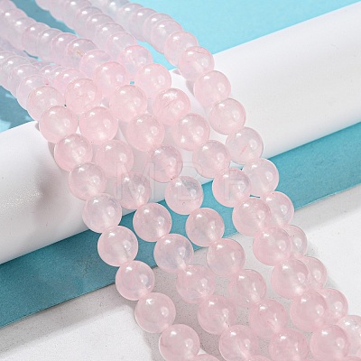 Natural & Dyed Malaysia Jade Bead Strands G-A146-8mm-A16-01-1
