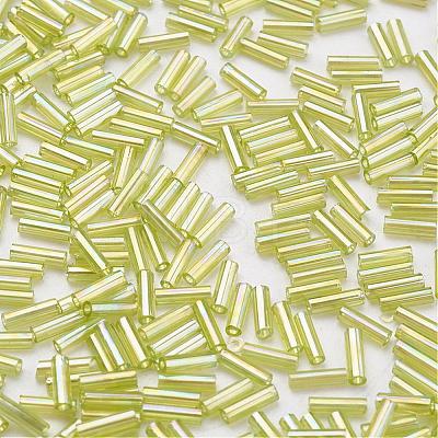 Glass Bugle Beads SEED-E001-9mm-164-1