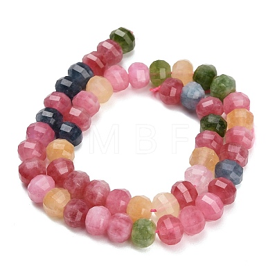 Dyed Natural White Jade Beads Strands GG-CBA9106-01C-1