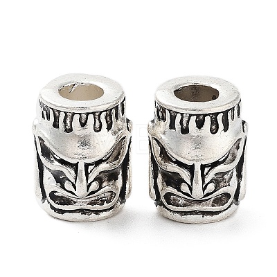 Tibetan Style Alloy Beads FIND-Q094-12C-AS-1