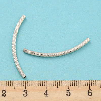 925 Sterling Silver Tube Beads STER-Q191-01D-S-1