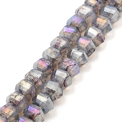 Imitation Jade Glass Beads Strands GLAA-P058-03A-05-1
