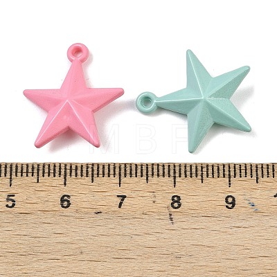 Opaque Acrylic Pendants MACR-C039-09-1