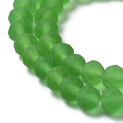 Transparent Glass Beads Strands X-EGLA-A034-T6mm-MD11-1