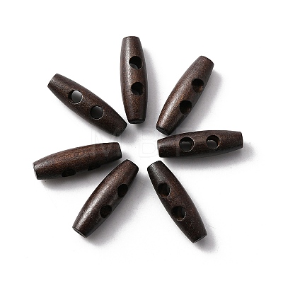 Natural Wood Buttons BUTT-WH0028-35A-1