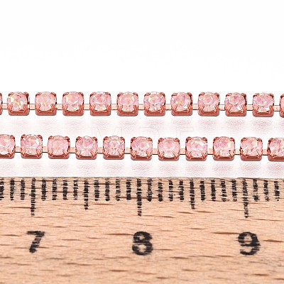 Iron Rhinestone Cup Chains CH-T006-05B-08-1