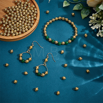 200Pcs Tibetan Style Alloy Beads TIBEB-PH0005-20AG-1