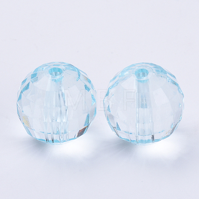Transparent Acrylic Beads LS-TACR-Q254-8mm-V38-1