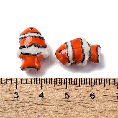 Handmade Porcelain Beads PORC-R002-01F-1