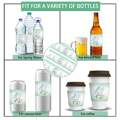 Bottle Label Adhesive Stickers DIY-WH0520-007-1