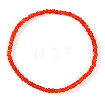 Glass Seed Beads Stretch Bracelets ZE8223-25-1