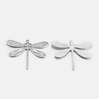 Tibetan Style Alloy Pendants LS-TIBEP-38X49-AS-1