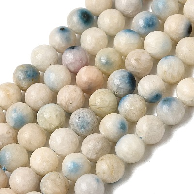 Natural Blue Ice Glacierite Stone Beads Strands G-G078-A01-01-1