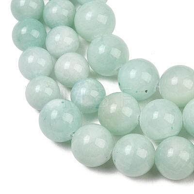 Natural Mashan Jade Graduated Beads Strands GG-CBA2AE1-A08-K-1