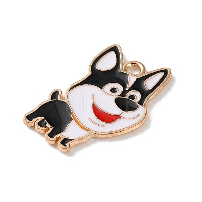 Alloy Enamel Pendants FIND-I047-01KCG-09-1