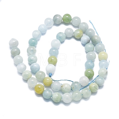 Natural Aquamarine Beads Strands G-K245-A15-04-1