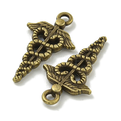 Tibetan Style Alloy Pendants TIBE-I026-6007AB-1