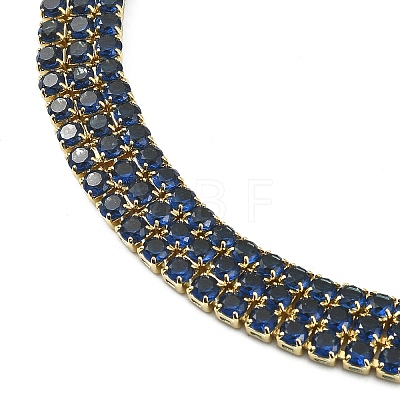 Cubic Zirconia Tennis Bracelets for Women Girl Gift BJEW-F450-04G-04-1