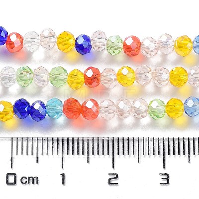Glass Beads Strands EGLA-A034-M4mm-46-1