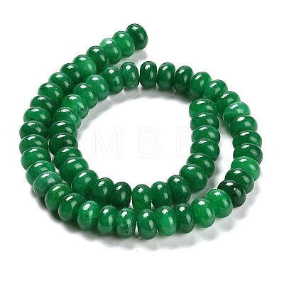 Dyed Natural White Jade Beads Strands G-G107-A05-01-1