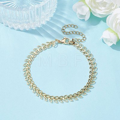 Alloy Cobs Chain Bracelet BJEW-TA00404-1