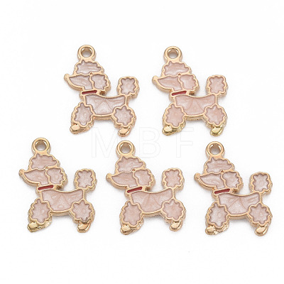 Alloy Enamel Pendants ENAM-N055-013A-NR-1