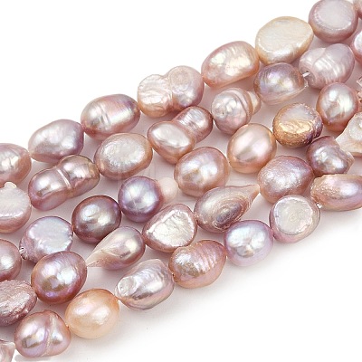 Natural Cultured Freshwater Pearl Beads Strands PEAR-P064-20C-02B-1