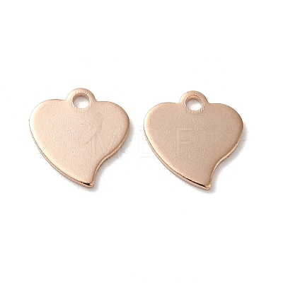 201 Stainless Steel Charms LS-STAS-F039-67-RG-1