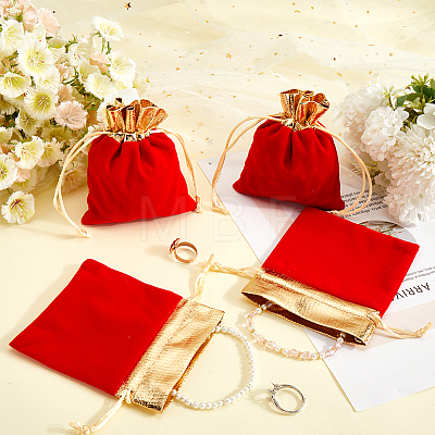 Rectangle Velvet Jewelry Pouches Bags TP-BBC0001-09B-01-1