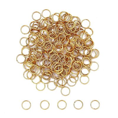 Iron Split Rings JRD8MM-01G-NF-1