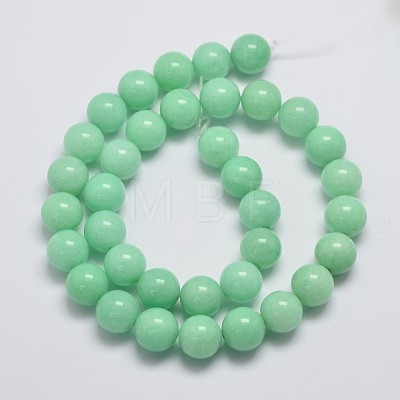 Natural Malaysia Jade Beads Strands X-G-A146-10mm-B06-1