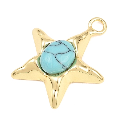 Synthetic Turquoise Pendants GG-G001-01G-05-1