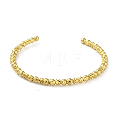 Brass Cuff Bangles BJEW-D039-10B-G-1