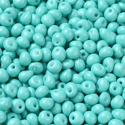6/0 Opaque Baking Paint Glass Seed Beads X1-SEED-M012-02A-01-1