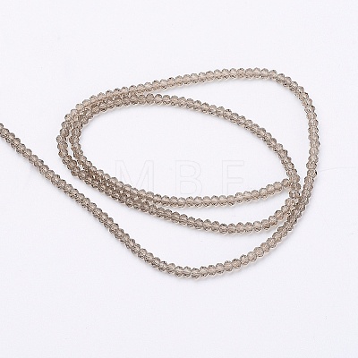 Transparent Glass Beads Strands LS-GLAA-R135-2mm-15-1