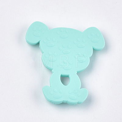 Food Grade Eco-Friendly Silicone Puppy Beads SIL-T052-07A-1