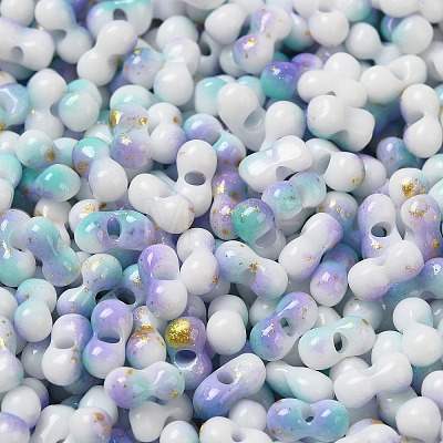 Baking Paint Glass Seed Beads X-SEED-F005-01A-09-1