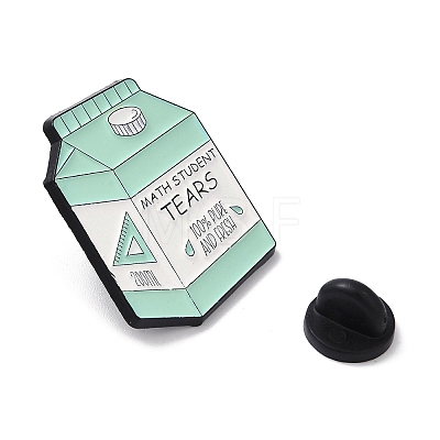 Tears Milk Box Enamel Pins JEWB-M044-04D-EB-1