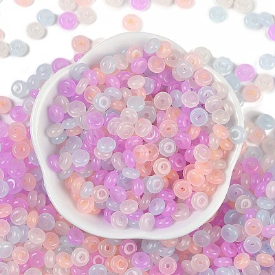 Transparent Colours Glass Seed Beads SEED-P008-01B-09-1