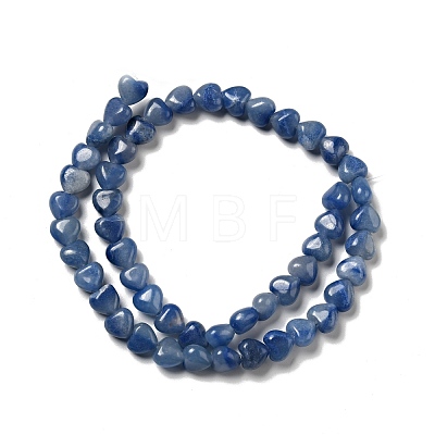 Natural Blue Aventurine Beads Strands G-B022-10A-1