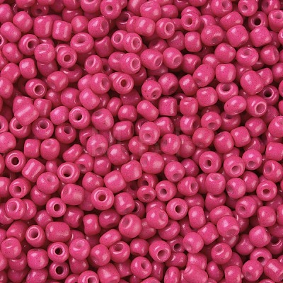 Baking Paint Glass Seed Beads SEED-US0003-3mm-K5-1