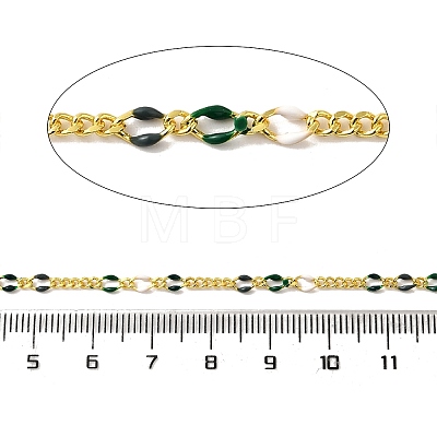 Brass Figaro Chains CHC-F020-11G-08-1