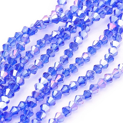 Glass Beads Strands X-EGLA-S056-02-1