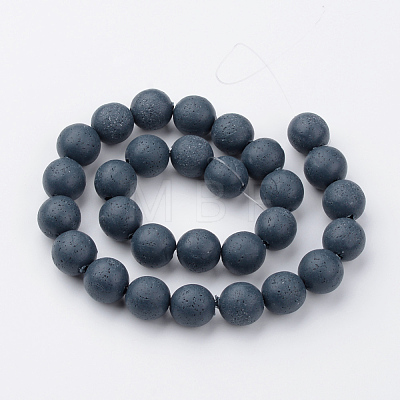 Polymer Clay Bead Strands X-CLAY-T004-12mm-02-1