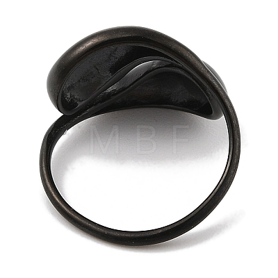 Open 304 Stainless Steel Finger Rings for Women RJEW-B070-01EB-1