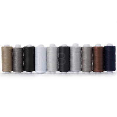 10 Colors Polyester Sewing Thread PW-WG4C286-05-1