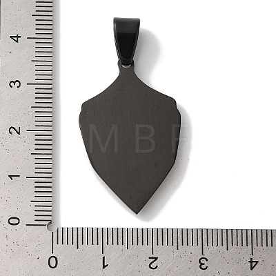 304 Stainless Steel Pendants STAS-Z075-13EB-1