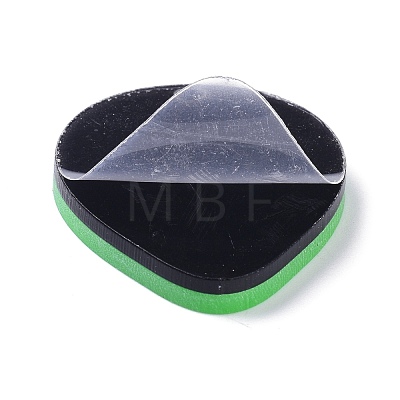 Opaque Acrylic Pendants X-MACR-P023-01B-1
