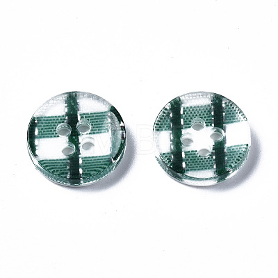 Resin Buttons BUTT-N017-01C-1